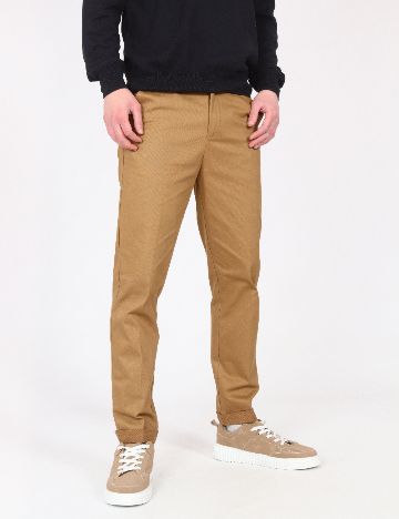 Pantaloni Zara, maro