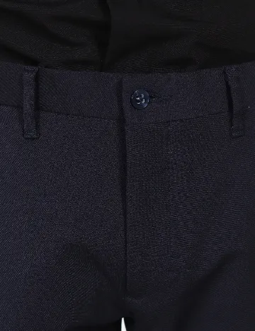 Pantaloni Zara, bleumarin Albastru