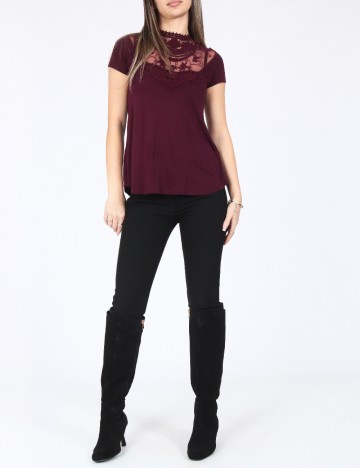 Bluza Bershka, pruna