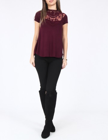 Bluza Bershka, pruna