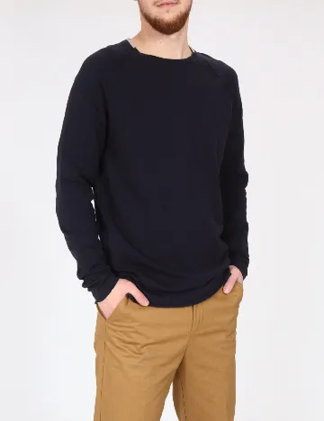 Bluza Zara, bleumarin Albastru