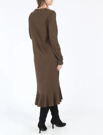 Rochie medie Zara, verde Verde