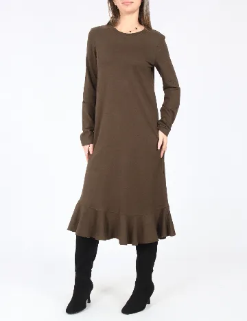 Rochie medie Zara, verde Verde