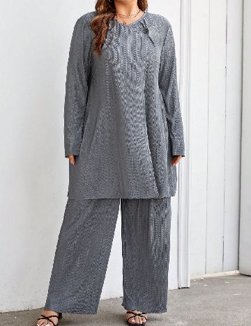 Compleu SHEIN CURVE, gri