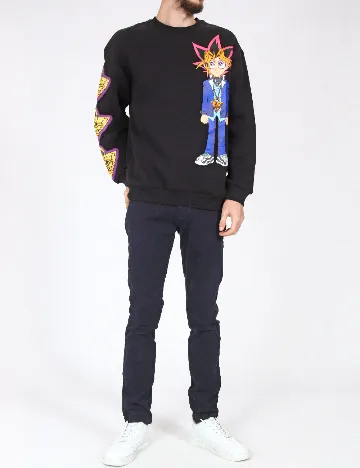 Pantaloni Zara, bleumarin Albastru