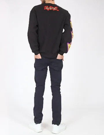 Pantaloni Zara, bleumarin Albastru