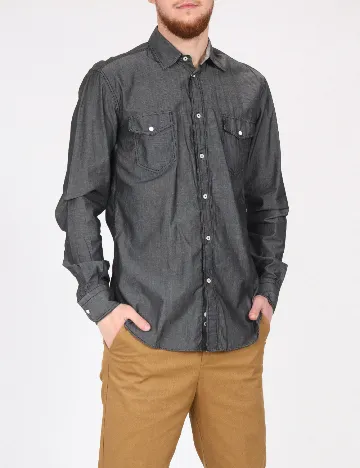 Camasa Zara, gri Gri