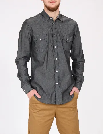 Camasa Zara, gri Gri