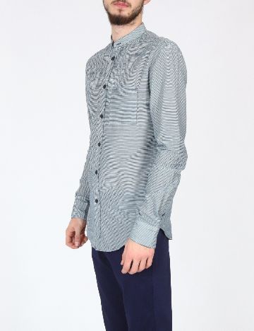 Camasa Zara, bleumarin