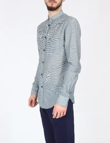 Camasa Zara, bleumarin Albastru