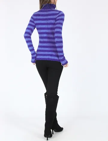 Bluza Bershka, albastru Albastru