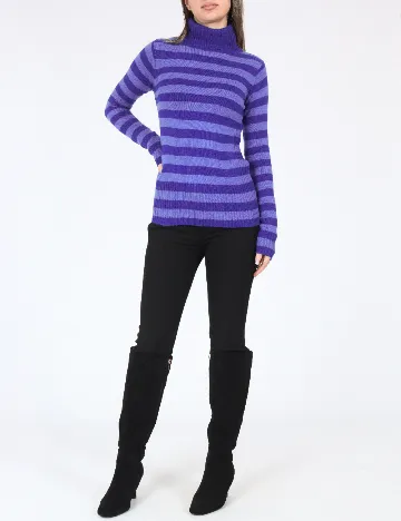 Bluza Bershka, albastru Albastru