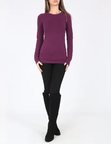 Bluza Bershka, mov Mov