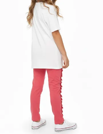 Pantaloni Zara, roz Roz