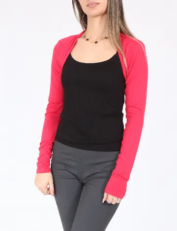 Bolero Bershka, roz Roz