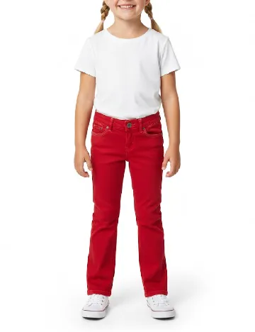 Blugi Zara, rosu Rosu