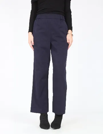 Pantaloni Oysho, bleumarin Albastru