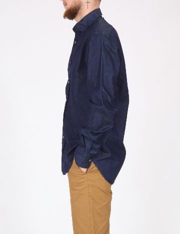 Camasa Zara, bleumarin