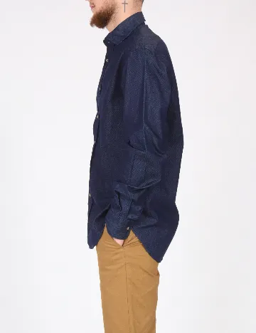 Camasa Zara, bleumarin Albastru