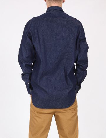 Camasa Zara, bleumarin