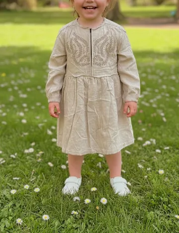 Rochie Zara, bej Crem