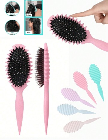 Perie pentru par cret SHEIN, mov