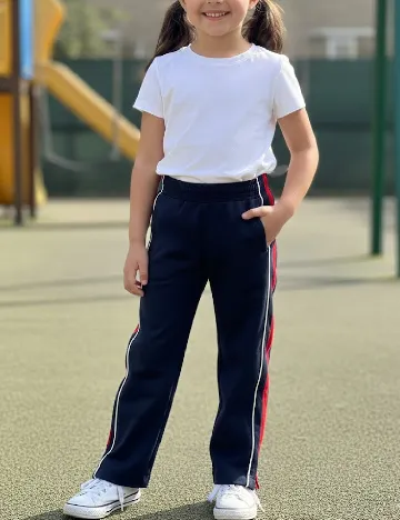 Pantaloni Zara, bleumarin Albastru