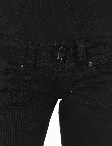 Blugi Bershka, negru Negru