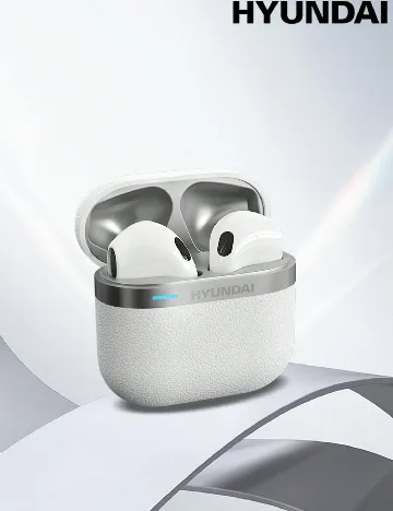 Casti HYUNDAI, alb Alb