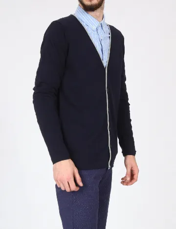 Cardigan Zara, bleumarin Albastru