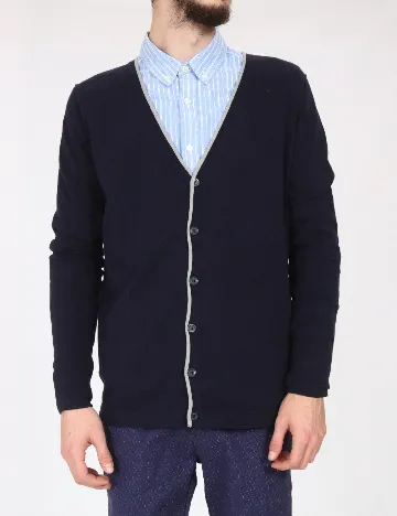 Cardigan Zara, bleumarin Albastru