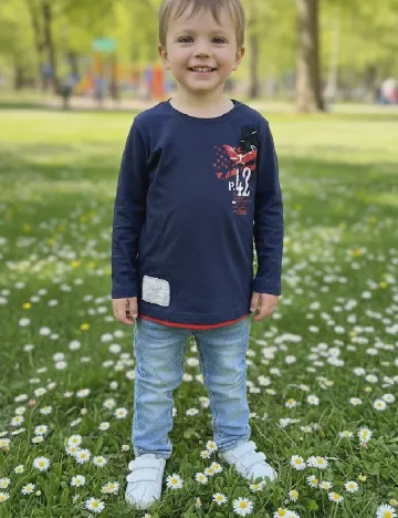 Bluza Zara, bleumarin Albastru