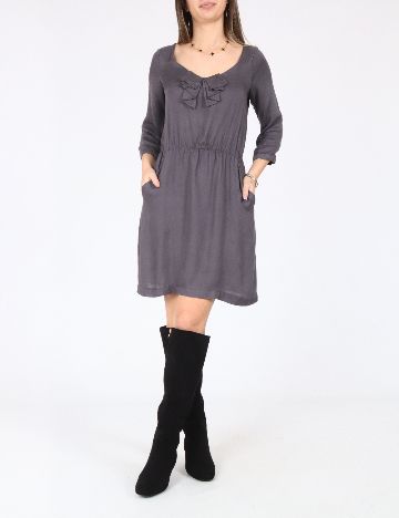 Rochie scurta Zara, gri