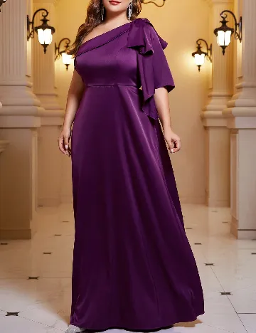 Rochie lunga SHEIN CURVE, mov Mov