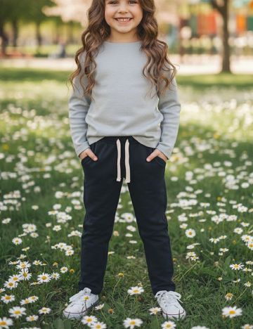 Pantaloni Zara, bleumarin