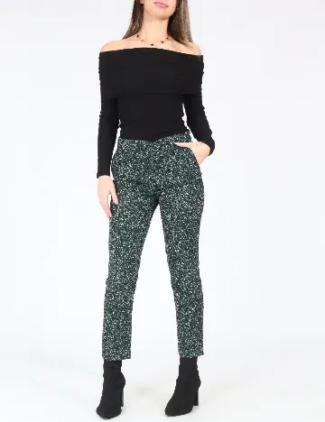 Pantaloni Zara, verde Verde