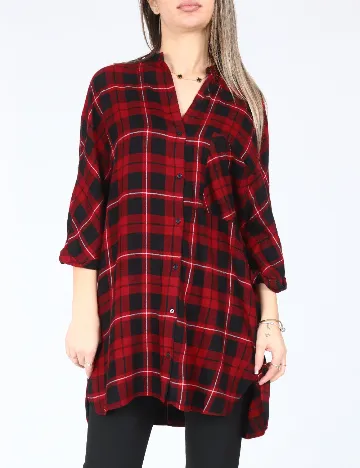 Camasa Zara, rosu/negru Rosu