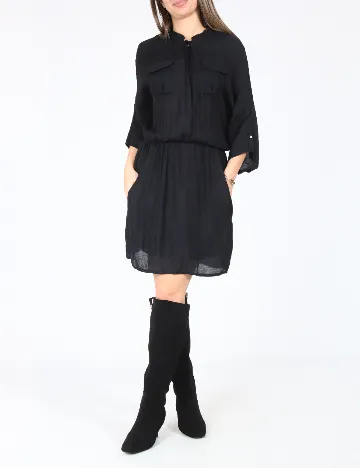 Rochie scurta Zara, negru Negru