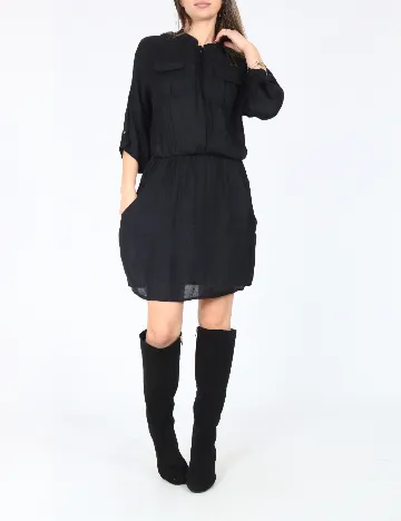 Rochie scurta Zara, negru Negru