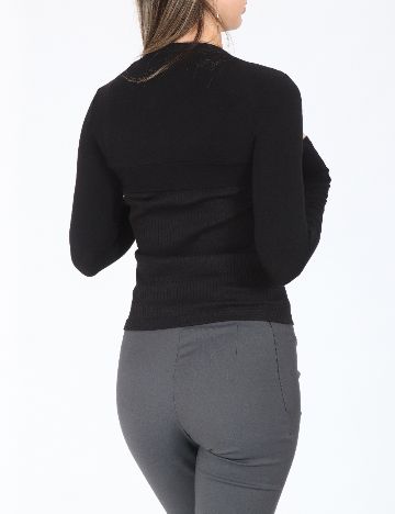 Bolero Bershka, negru