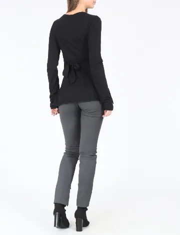 Bluza Bershka, negru Negru