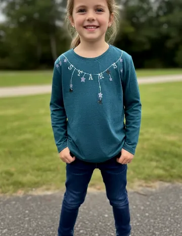 Bluza Zara, albastru Albastru