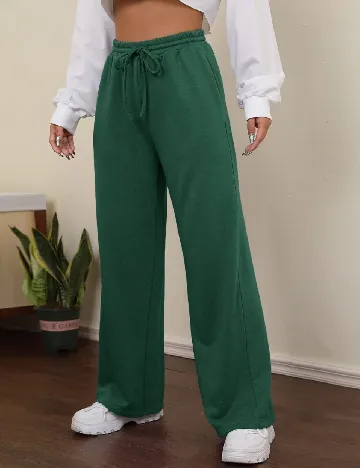 Pantaloni SHEIN, verde Verde