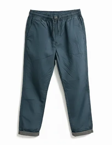 Pantaloni Zara, bleumarin Albastru