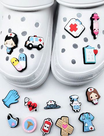 Set charmuri pentru saboti SHEIN, mix culori