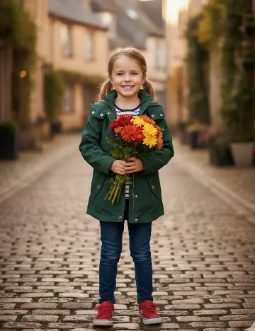 Geaca Zara, verde Verde