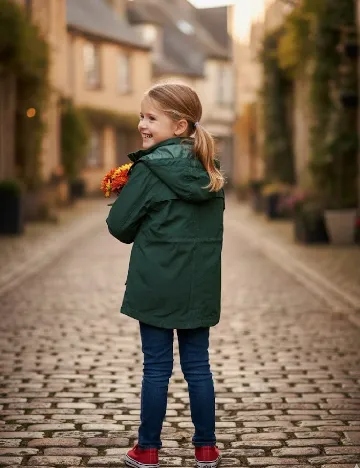 Geaca Zara, verde Verde