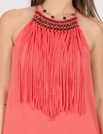 Rochie lunga Zara, roz