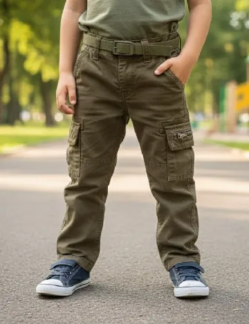 Pantaloni Zara, verde Verde