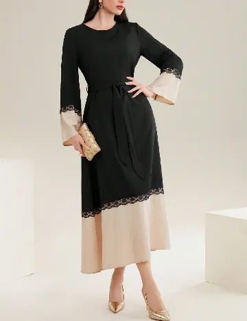 Rochie medie SHEIN, negru Negru